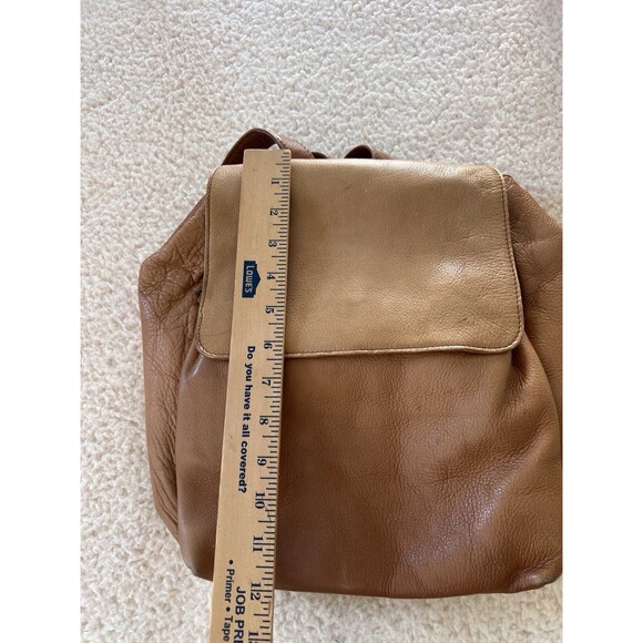 Hobo International Vintage Leather Backpack Distressed Brown Bag main image 11